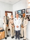 Director hospital Calventi recibe visita cortesía homólogo hospital Central Fuerzas Armadas.
