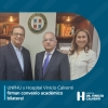 UNPHU y Hospital Vinicio Calventi firman convenio académico bilateral.