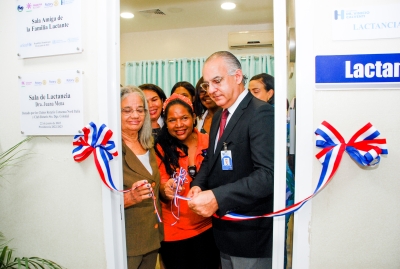 Hospital Calventi y Club Rotary inauguran Sala de Lactancia  “Dra. Juana Mena”.