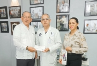 Director del Hospital Vinicio Calventi recibe la visita del rector de la Universidad UPID